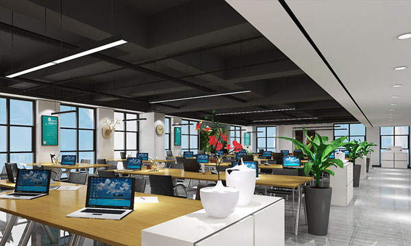 上海簡(jiǎn)易辦公裝修效果圖