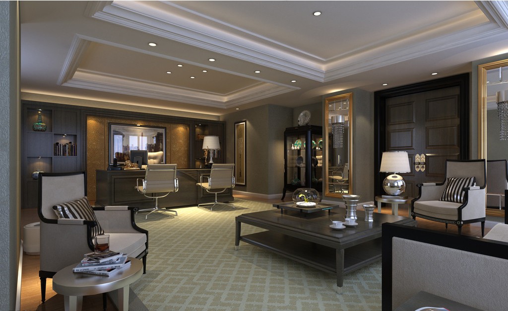 經(jīng)理室設計效果圖