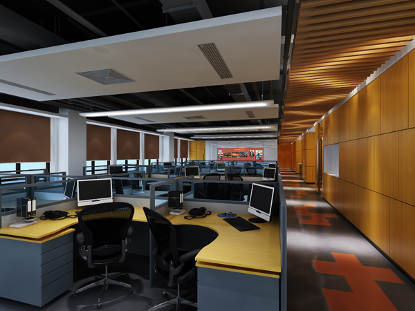 辦公室裝修員工區設計