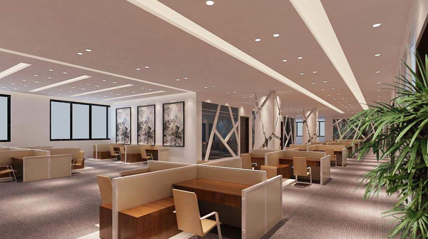 辦公室裝修員工區設計