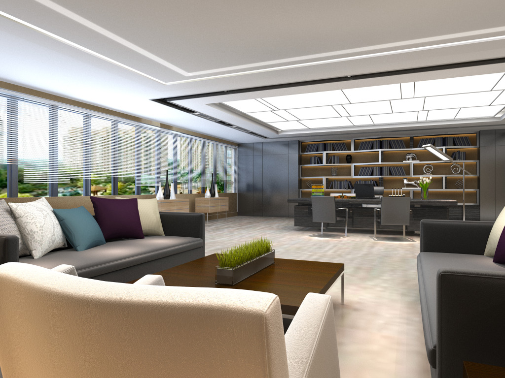 辦公室裝修經(jīng)理室設計