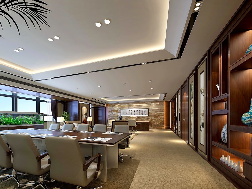 辦公室裝修經(jīng)理室設計